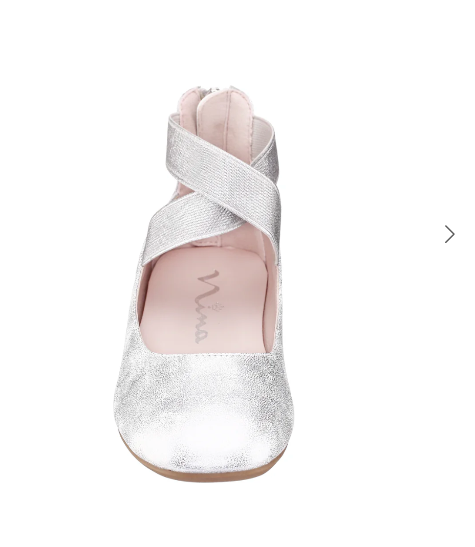 Nina Kids Marissa in Distressed Silver